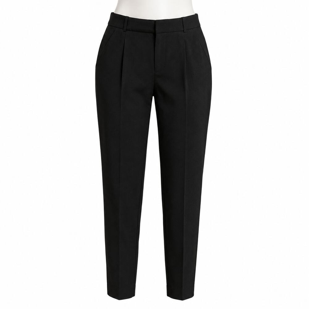 Theory Filippa Rialto Black Tailored Pants – Quiet Luxury - Size 4